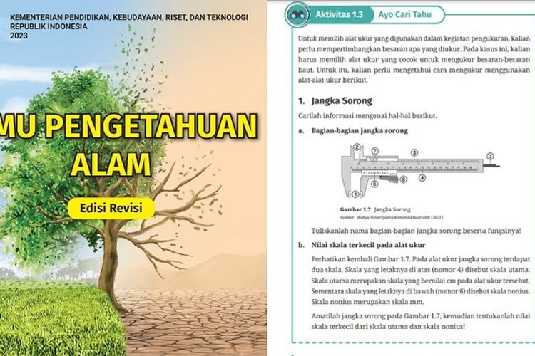Kunci Jawaban IPA Kelas 10 SMA Halaman 10-11 Kurikulum Merdeka Aktivitas 1.3: Jangka Sorong