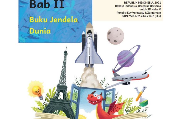 Kunci Jawaban Bahasa Indonesia Kelas 5 SD Halaman 42 Kurikulum Merdeka: Proses Membuat Buku Dimulai saat Seorang…