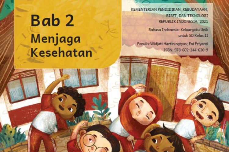 Kunci Jawaban Bahasa Indonesia Kelas 2 SD Kurikulum Merdeka Bab 2 ‘Menjaga Kesehatan’ Halaman 37 38 39 40