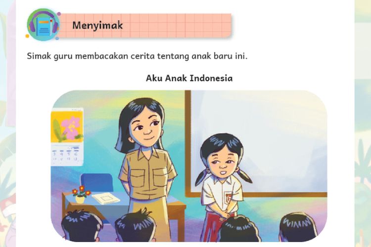 Soal Cerita Aku Anak Indonesia, Kunci Jawaban Bahasa Indonesia Kelas 6 SD Bab 1 Halaman 8 Kurikulum Merdeka
