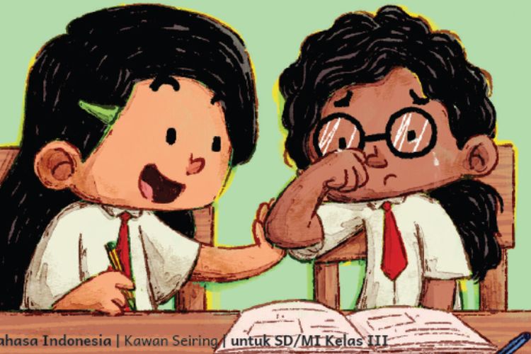 Kunci Jawaban Bahasa Indonesia Kelas 3 SD Kurikulum Merdeka Halaman 76 77: Teks ‘Giliranku Membantumu’