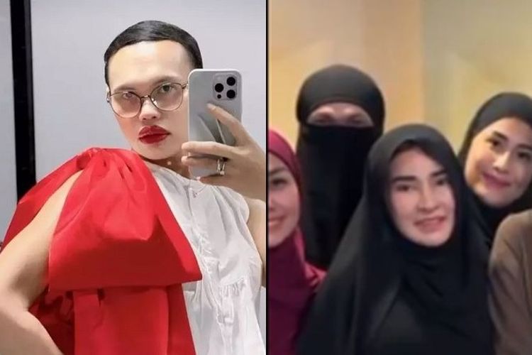 Profil Wanda Hara, Pria Bercadar yang Ikut Kajian Ustadz Hanan Attaki, Lengkap dengan Biodatanya
