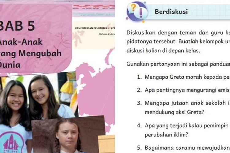 Kunci Jawaban Bahasa Indonesia Hal 131 Kelas 6 SD Bab 5 Kurikulum Merdeka