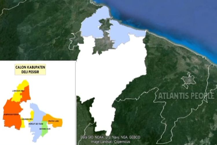 5 Kecamatan Menyatu, Kabupaten Deli Serdang Akan Bentuk Daerah Baru Seluas 670 KM Persegi