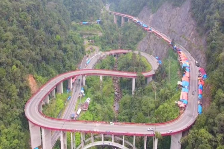 Diapit 2 Cagar Alam Sumatera Barat, Jembatan Layang Terindah di Indonesia Ini Gunakan Konstruksi Spesial