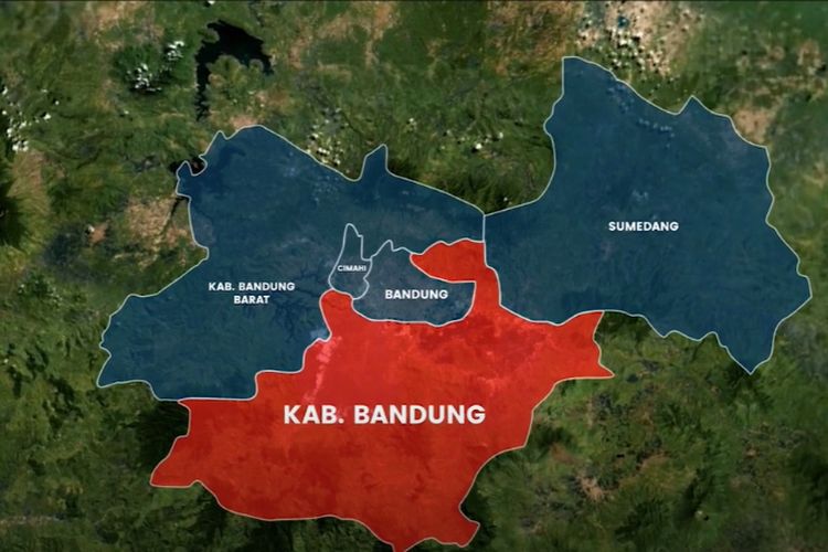 Jawa Barat Makin Ramai? Kabupaten Bandung Terancam Kehilangan 781 KM Persegi, 15 Kecamatan Ikut Diboyong