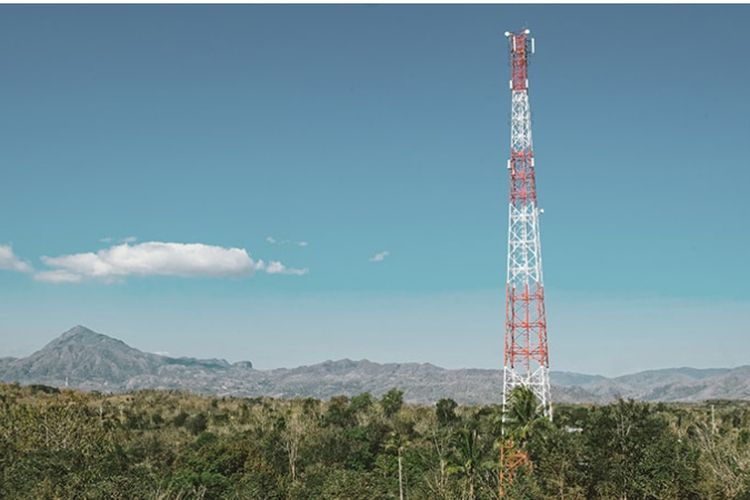 Megah di Ketinggian 5.400 Mdpl, Menara BTS Tertinggi di Indonesia Dibangun Penguasa Sinyal Terkuat Papua
