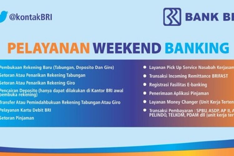 Weekend Banking BRI: Solusi Praktis untuk Transaksi Nyaman di Akhir Pekan