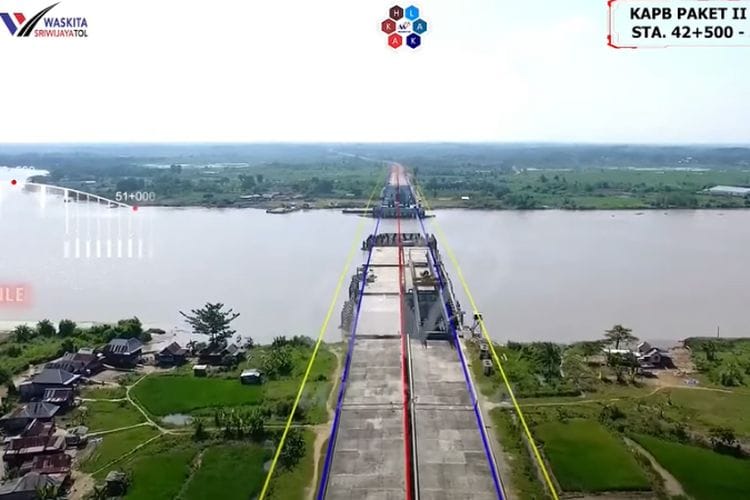 Tak Jadi Mangkrak, Jalan Tol Rp14,98 Triliun OTW Sempurnakan Konektivitas Sumatera Selatan