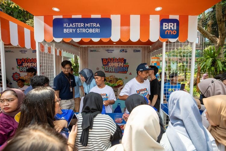Bisnis Klaster UMKM Strawberry di Kab Bandung Kian Melesat Berkat Pemberdayaan BRI