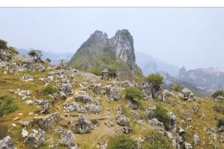 Dasar Laut Terangkat! Begini Sejarah Terbentuknya Stone Garden di Bandung Barat