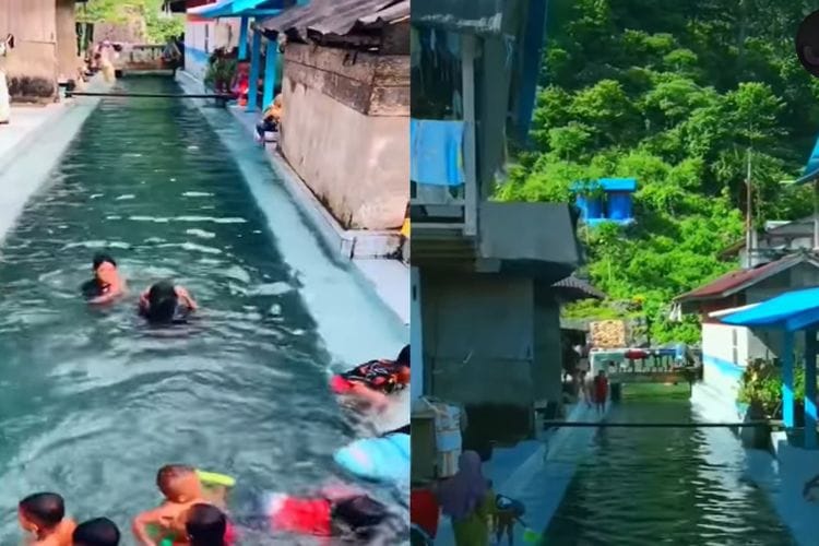 Tidak Perlu Jauh ke Venesia Italia! di Maluku Ada Desa Unik dengan Sungai Keramik yang Mengitarinya