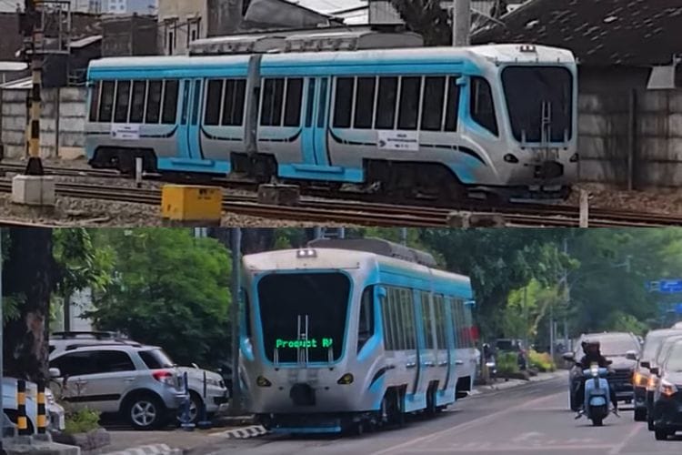 Solo Makin Canggih! Trem Bersuara Senyap Rp20 Miliar Membaur di Jalanan Pusat Kota: Uji Coba Sukses?