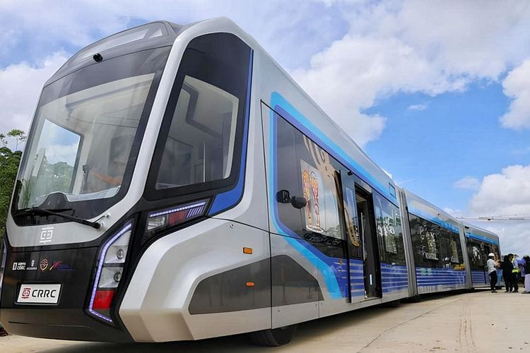 Telan Biaya Rp70 Miliar per Unit, Kereta Tanpa Rel Buatan China di IKN Ternyata Gagal Full Otomatis: Tak Secanggih Ekspektasi!