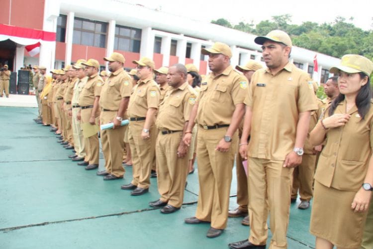 Pengambilan Sumpah 253 PNS di Papua Tengah Jadi Momen Bersejarah