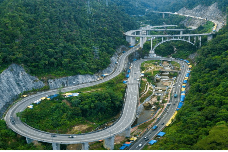 Sepadan dengan Harga Rp508 Miliar? Begini Pesona Jembatan Layang Terindah di Sumatera Barat
