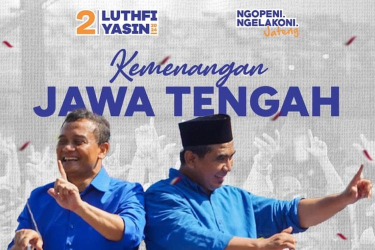 Hasil Hitung Cepat Pilgub 2024 di Jawa Tengah, Ahmad Luthfi dan Taj Yasin Unggul Suara Menurut LSI