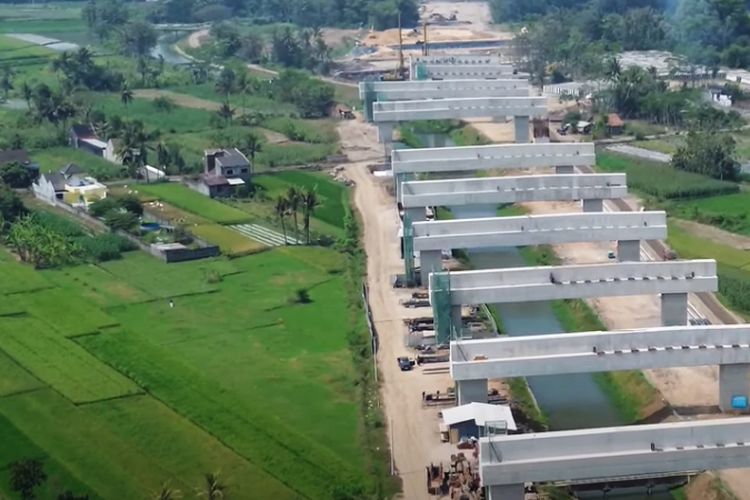 Epik! Enggan Gusur Tanah Warga, Jalan Tol di Yogyakarta ini Dibangun Melayang di Atas Sungai