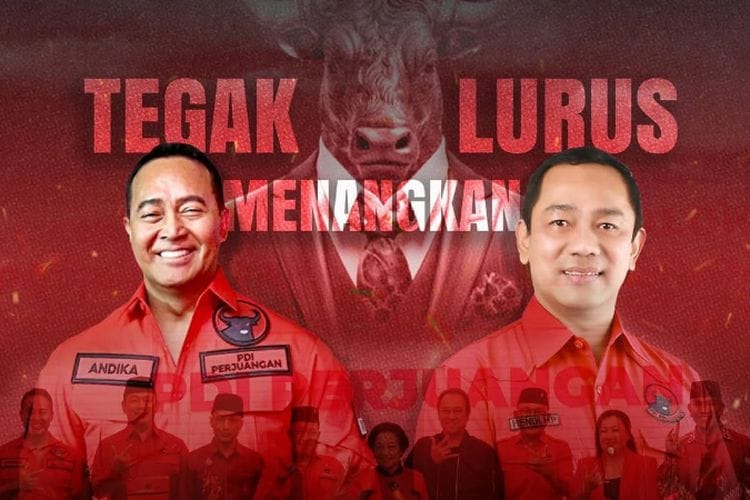 PDIP VS Everybody! Meski Kalah di Kandang Banteng, Paslon Andika-Hendrar Masih Berikan Perlawanan Sengit di Hasil QC Pilkada Jateng 2024