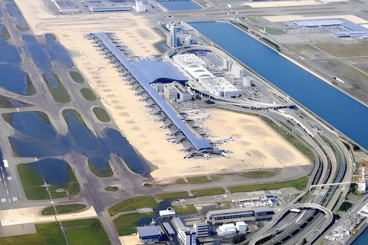 Habiskan Rp 300 Triliun, Bandara di Jepang yang Pindahkan Gunung ke Laut Ini Terancam Tenggelam