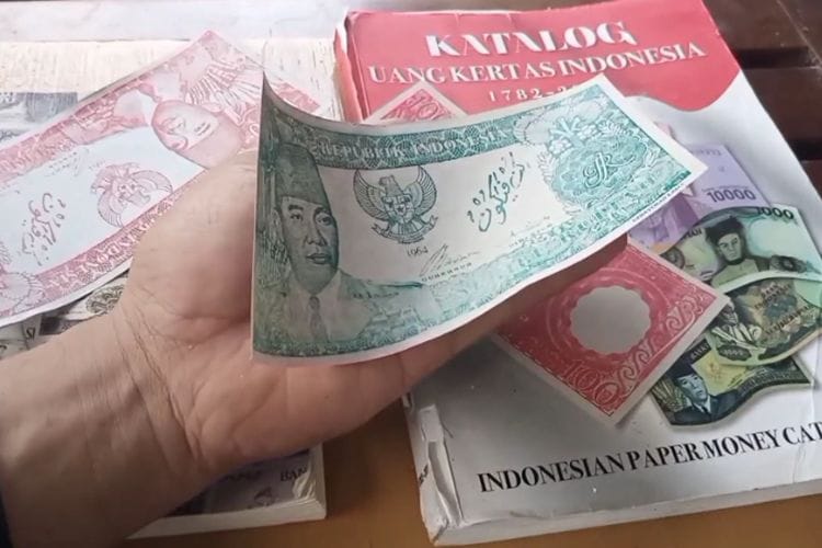 Bisa Melengkung Sendiri? Ini Fakta Uang Seri Soekarno Pecahan Rp 1000 Tahun 1964
