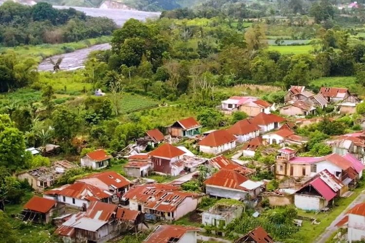 Indah Tapi Mencekam, Kampung Mati di Sumatera Utara Ini Tersisa Rumah Terbengkalai, 907 KK Pilih Pergi Karena..