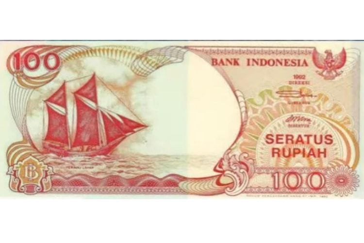 Uang Kertas Seratus Rupiah Bergambar Kapal Pinisi Ini Dibanderol Rp500 Ribu per Lembarnya, Minat Jual?