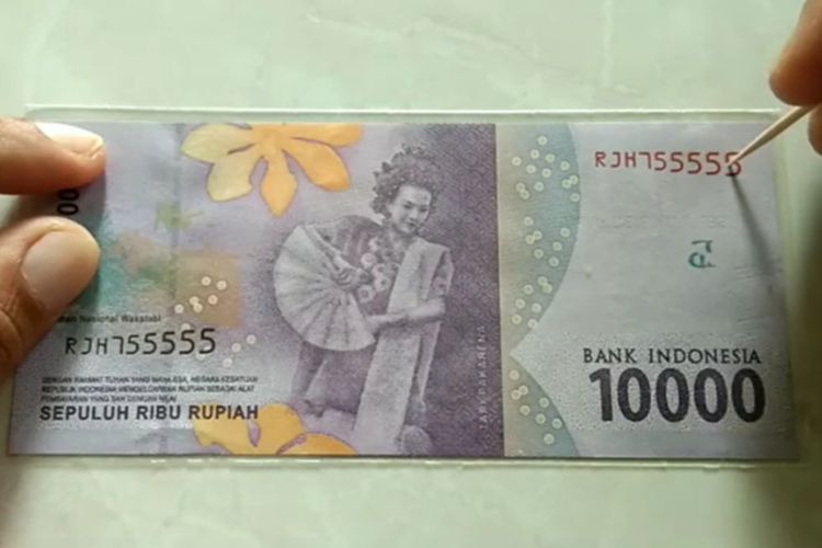 Bernilai Jutaan Rupiah, Uang dengan Nomor Seri Cantik Ini Bisa Dijual ke Kolektor, Cek Uangmu Sekarang!