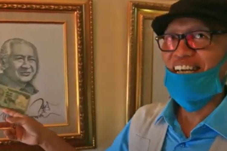 Kenal Mujirun? Pengukir Gambar Uang Indonesia Paling Terkenal RI, Jebolan Sekolah Seni di Yogyakarta