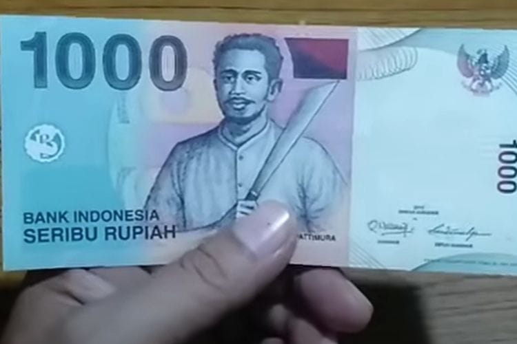 Inilah Deretan 4 Misteri di Balik Uang Kertas Rp 1.000 Bergambar Kapitan Pattimura