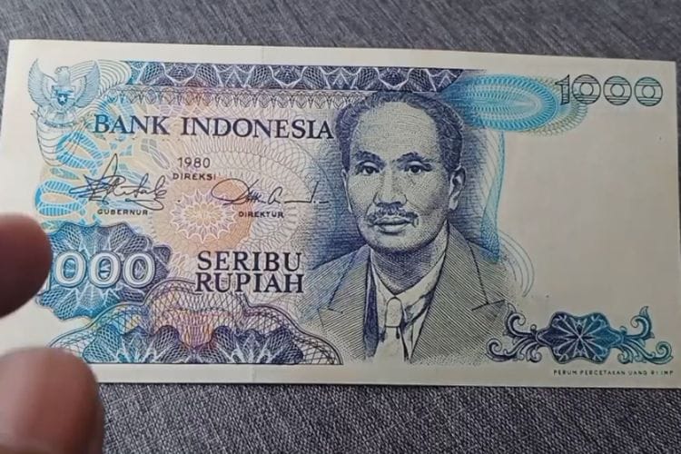 Uang Kertas 1.000 Rupiah Dr. Soetomo Tahun 1980 Masih Diburu Kolektor! Ini Ciri Asli dan Harganya