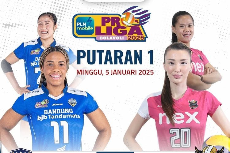 Jadwal Voli Proliga 2025 Hari Ini 5 Januari 2024, Siaran Langsung TV, dan Link Live Streaming MOJI TV