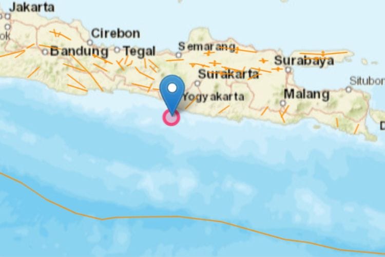 Gempa Bumi 4,4 M di Bantul, Yogyakarta Teridentifikasi Pusat Guncangan Berada di Pesisir Pantai