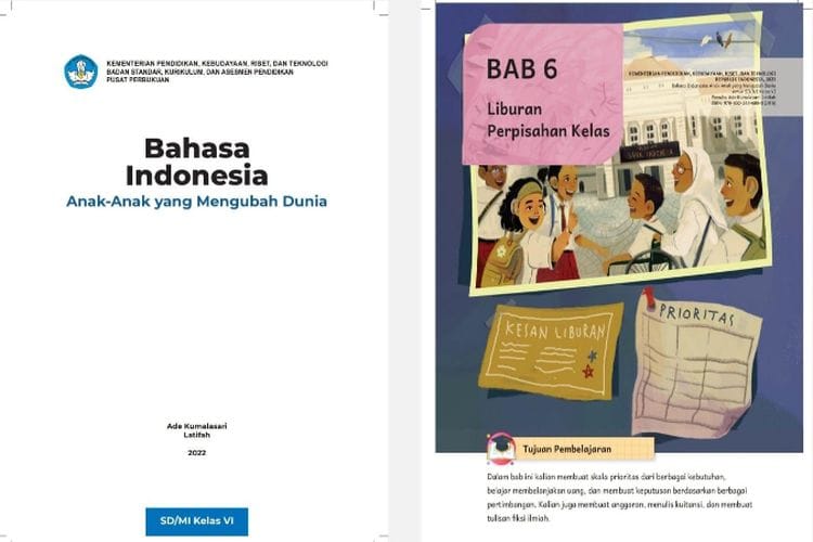 Liburan Perpisahan kelas, Kunci Jawaban Bahasa Indonesia Kelas 6 SD Hlm. 143 Kurikulum Merdeka Edisi Revisi