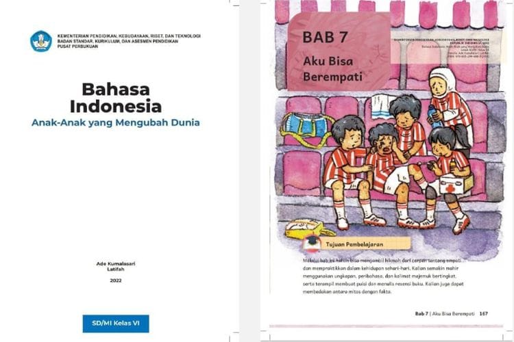 Menulis Resensi Buku, Kunci Jawaban Bahasa Indonesia Kelas 6 SD Bab 7 Hlm. 191-193 Kurikulum Merdeka Edisi Revisi