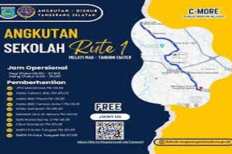 Gratis, Ini Dia 9 Rute Bus Sekolah untuk Siswa Tangsel, Wajib Kepo!