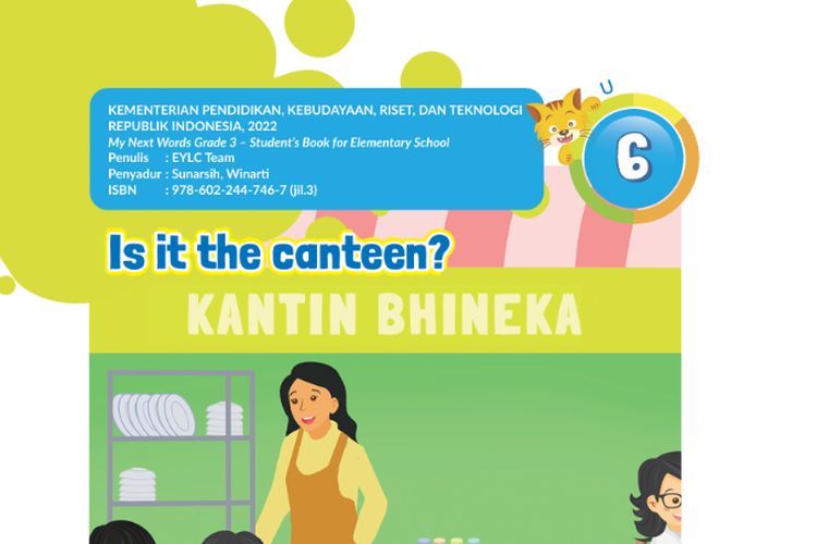 Chapter 6 Is It The Canteen, Kunci Jawaban Bahasa Inggris Kelas 3 SD Kurikulum Merdeka: Hlm. 82-88