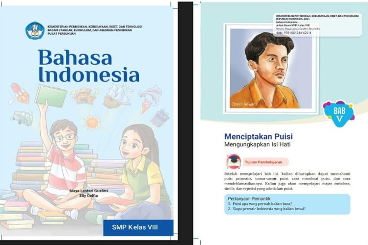 Bab 5 C “Menemukan Pesan dalam Puisi”, Kunci Jawaban Bahasa Indonesia Kurikulum Merdeka Edisi Revisi Kelas 8 SMP Hal. 154