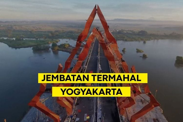 Telan APBN Hampir Rp 1 Triliun, Jembatan Terpanjang di Yogyakarta Ini Mengambang di Atas Air, Desainnya Bak Masuk Gerbang Alam Lain