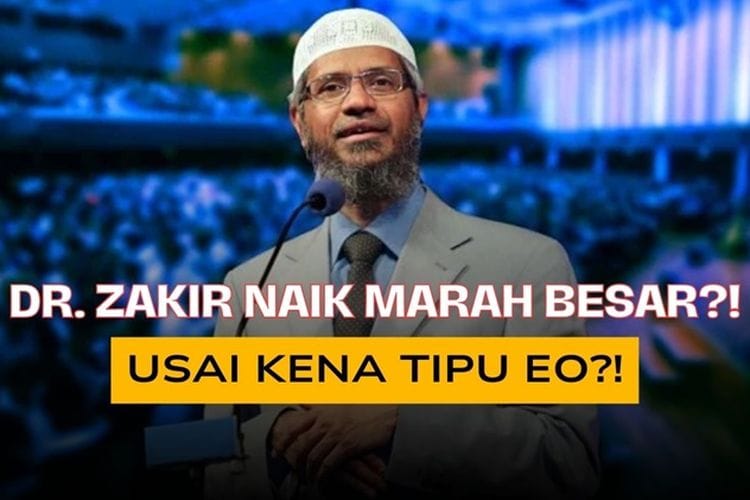 Kena Tipu Miliaran, Dr. Zakir Naik Gagal Safari Ceramah di Indonesia