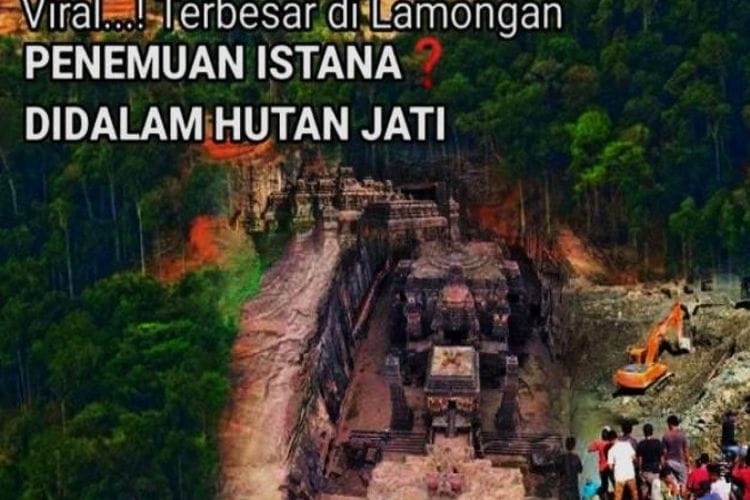 Akhirnya Terungkap! Istana Megah di Hutan Jati Lamongan Seluas 5 Hektar Milik Raja Besar Jawa Timur