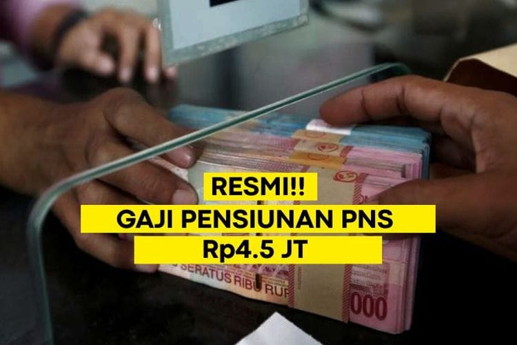 Cair ke Taspen hingga Rp 4,5 Juta, Segini Nominal Gaji Pensiunan PNS Terbaru Bulan Juli 2025 untuk Golongan IIIa hingga IIId