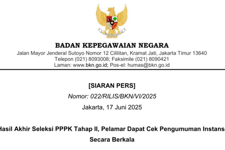 Pengangkatan PPPK 2025 Dirombak, Honorer R2 dan R3 Bisa Langsung Jadi ASN Penuh Waktu Asal Penuhi Syarat Ini
