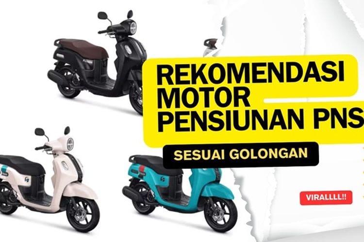 Kenaikan Gaji Pensiunan PNS Sudah Cair 1 Juli 2025 Buat Beli Motor Baru? Cek Rekomendasi yang Cocok Sesuai Golongan