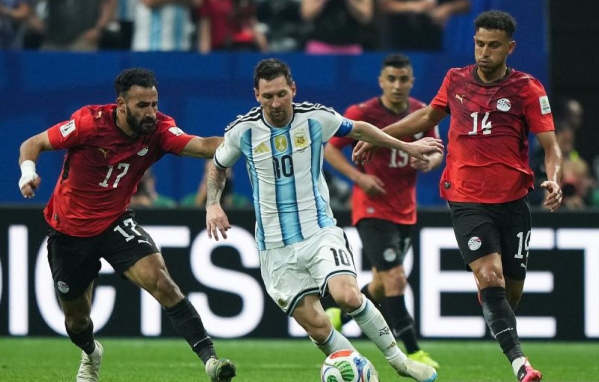 KICK OFF 08.00 WIB, Susunan Pemain Argentina vs Swiss: Scaloni Duplikat Formula Juara, La Nati Pincang