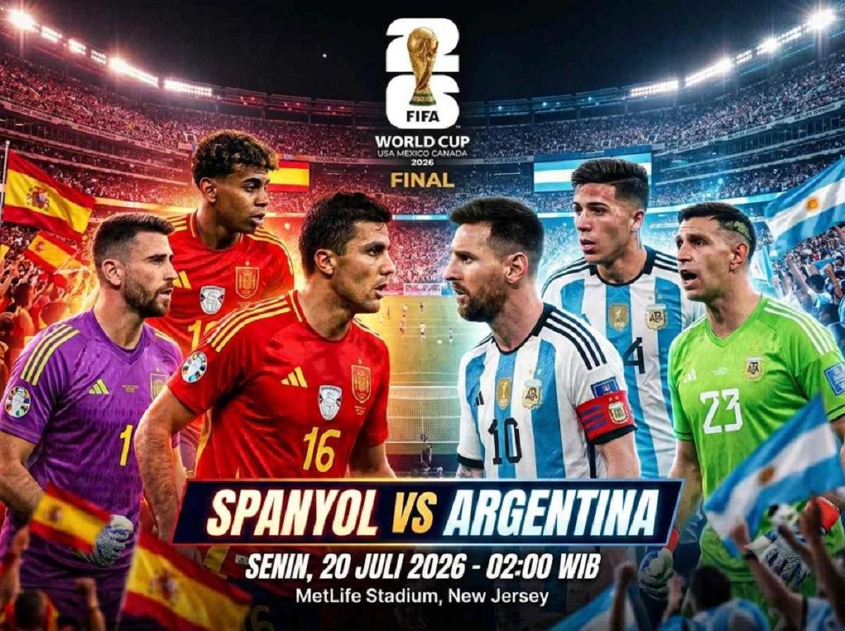 Prediksi Skor Spanyol vs Argentina Final Piala Dunia 2026