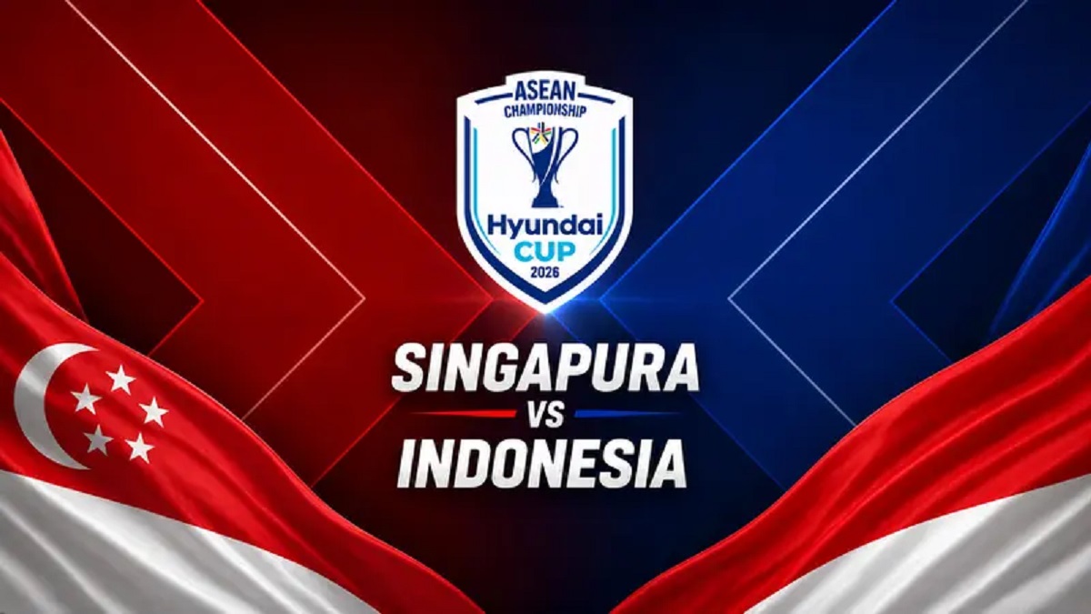 Link Live Streaming Indonesia vs Singapura di Piala AFF 2026, KICK OFF 20.00 WIB
