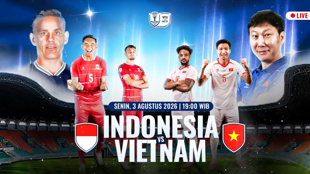 LIVE STREAMING GRATIS INDONESIA VS VIETNAM ASEAN CHAMPIONSHIP HYUNDAI CUP 2026