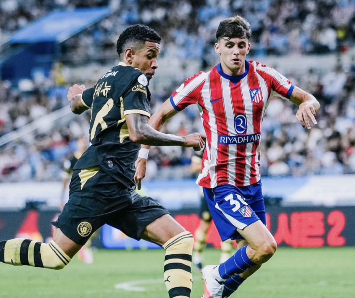 Hasil Babak Pertama Man City vs Atletico Madrid: Skor 0-1