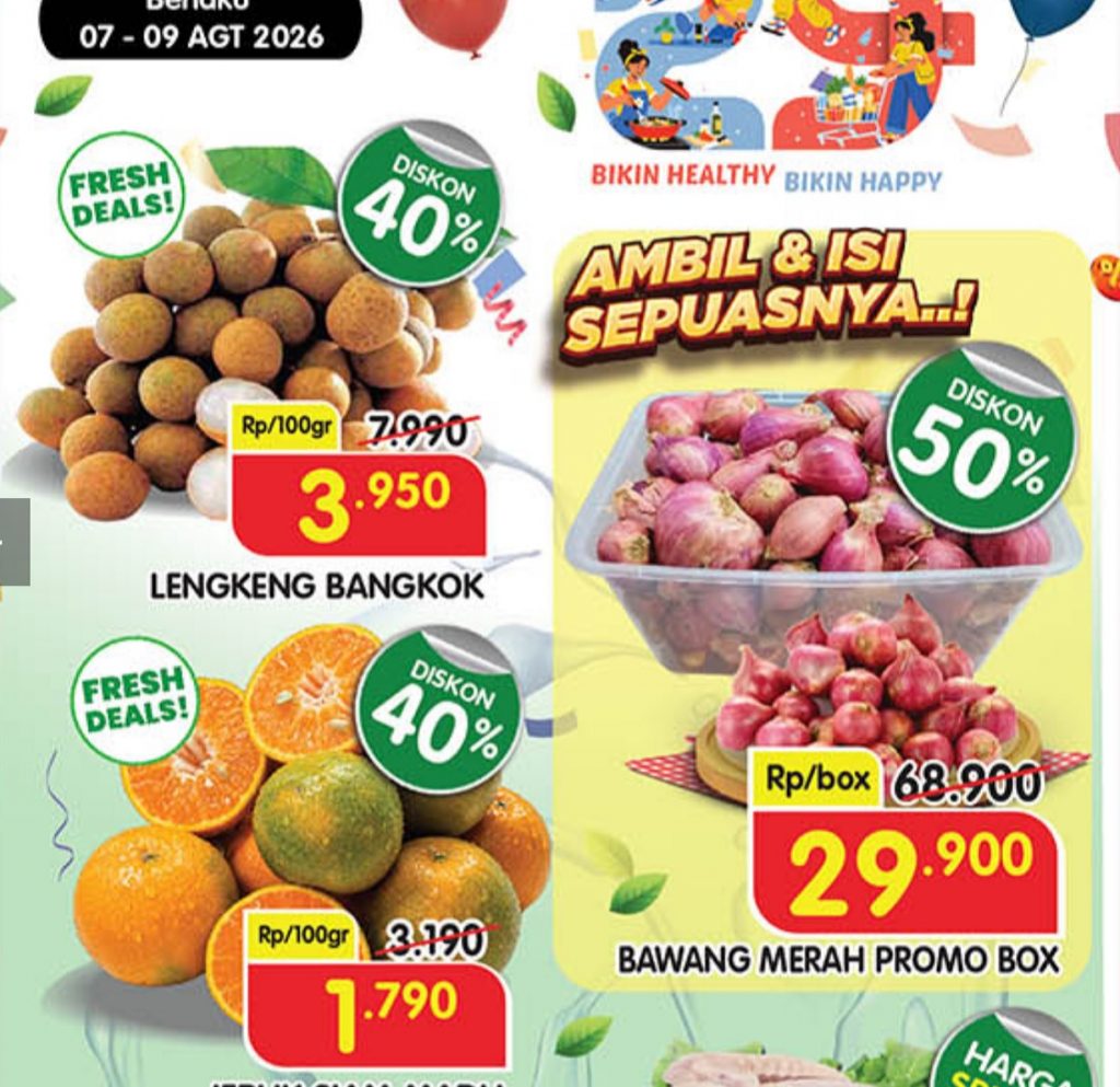 Promo Superindo Hari Ini 8 Agustus 2026